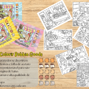 Livro de colorir bobbie goods