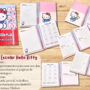 Agenda Escolar Hello Kitty